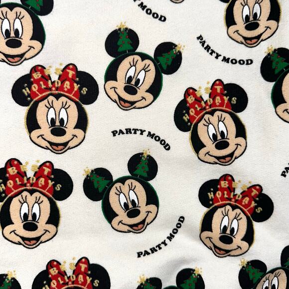 SOLD 💕Zara Disney Minnie Mouse Christmas Holiday Pullover Sweatshirt Sweater - Picture 4 of 11